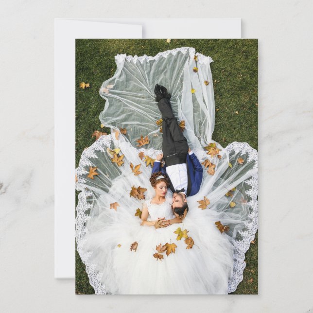 Skapa Ditt Eget Anpassade Foto Inbjudningar (Framsida)