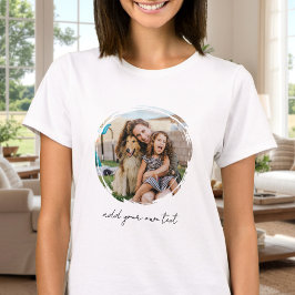 Skapa Ditt Eget Anpassade Foto T Shirt