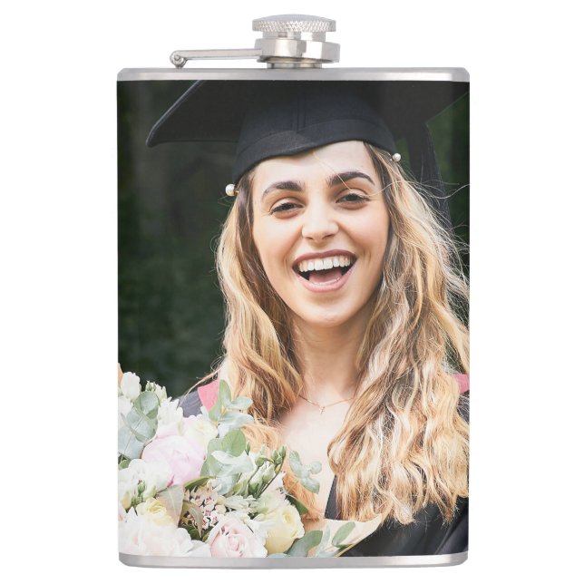Skapa Ditt Eget Anpassat Examenfoto Fickplunta (Framsidan)