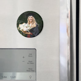 Skapa Ditt Eget Anpassat Examenfoto Magnet
