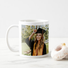 Skapa Ditt Eget Anpassat Graduate 2 Foto Kaffemugg