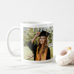 Skapa Ditt Eget Anpassat Graduate 2 Foto Kaffemugg