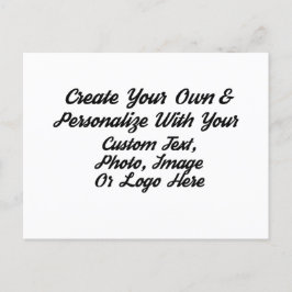 Skapa Ditt Eget Anpassat Spara Datumet Vykort