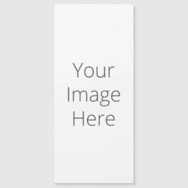 Skapa ditt eget Anpassningsbar 4" x 9" tunt magnet