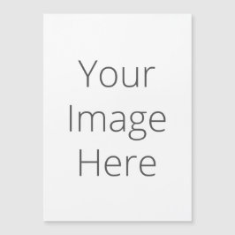 Skapa ditt eget Anpassningsbar 5" x 7" tunt magnet