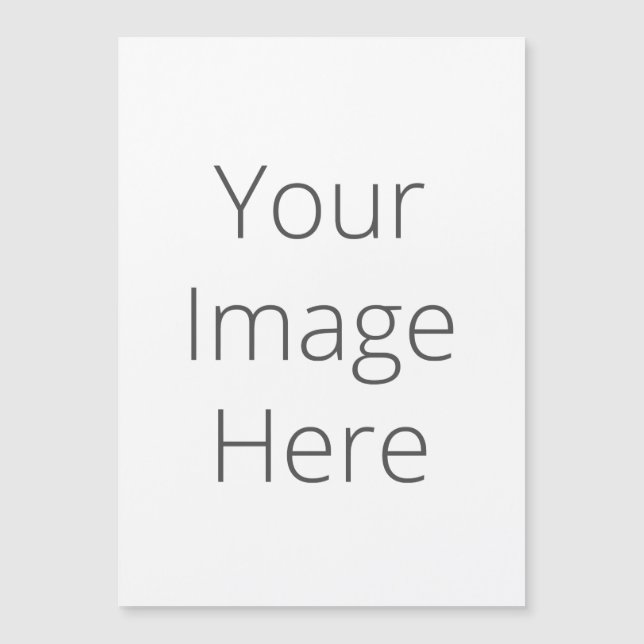 Skapa ditt eget Anpassningsbar 5" x 7" tunt magnet (Framsida)