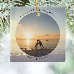 Skapa ditt eget Anpassningsbar, ditt eget Bröllop- Julgransprydnad Keramik