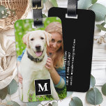 Skapa ditt eget Anpassningsbar Foto Modern Monogra Bagagebricka<br><div class="desc">Ge dig på dina resor med en aning personlighet och en antydan om stollig med vårt moderna Photo Luggage Tag designat, särskilt för hundälskare. Oavsett om du lämnar av på ett företag i resa eller går ut på semester i äventyr, säkerställer den här bagagemaggen att dina tillhörigheter är både identifierbara...</div>