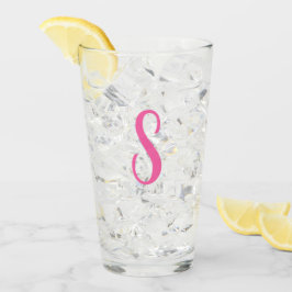 Skapa ditt eget Anpassningsbar Monogram dricksglas Glaskopp