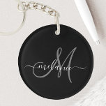 Skapa ditt eget Anpassningsbar-monogram och Namn-s<br><div class="desc">Skapa en egen nyckelkedja för personlig med anpassningsbarna handskriven namn och monogram. Om du vill redigera den här designmallen ändrar du fälten som visas ovan. Du kan enkelt lägga till mer text eller bilder, anpassa typsnitt och färg. Behandla dig själv eller gör perfekten till familj, vänner, föräldrar och mor- och...</div>