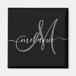 Skapa ditt eget Anpassningsbar-monogram och Namn-s Magnet