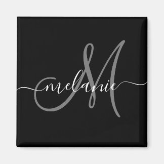 Skapa ditt eget Anpassningsbar-monogram och Namn-s Magnet