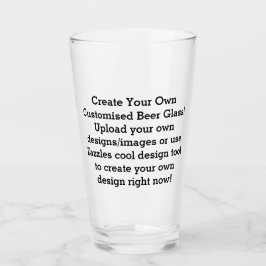Skapa ditt eget Anpassningsbar ölglas Glaskopp