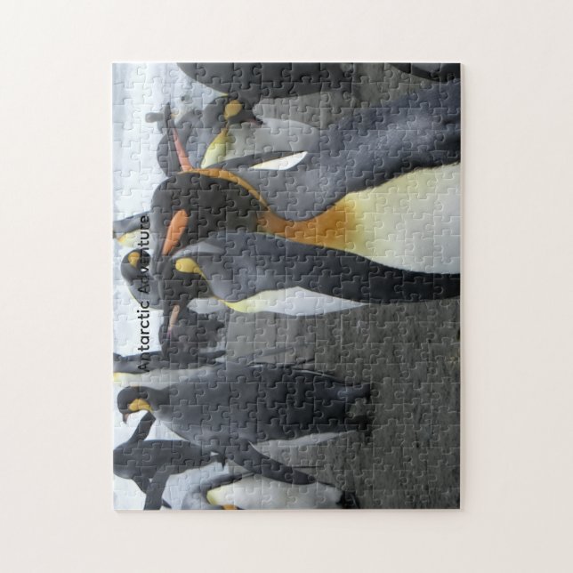 Skapa Ditt Eget Antarktiskt Landskaps Pussel 11x14 (Vertikal)