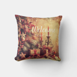 Skapa ditt eget arv Victorian Goth Julgran Kudde