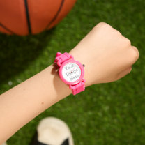 Skapa ditt eget barn Rosa Silicone Watch Armbandsur
