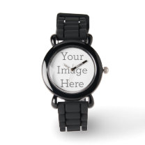 Skapa ditt eget barn Silicone Watch Armbandsur