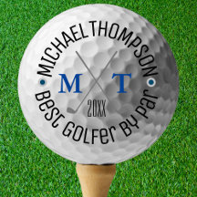 Skapa Ditt Eget Bästa Golfspelare Monogram Fars Da