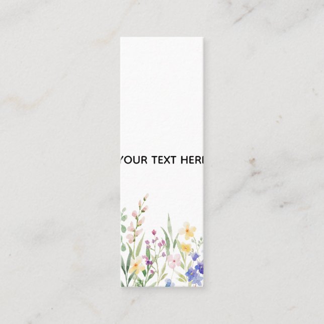 Skapa ditt eget blomsterkort (Framsida)