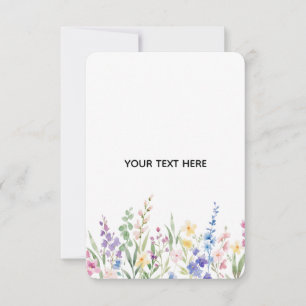 Skapa ditt eget blomsterkort för svar