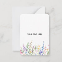 Skapa ditt eget blomsterkort med platt design