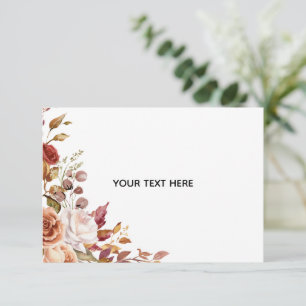 Skapa ditt eget blomsterkort OSA kort