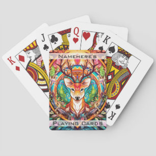 Skapa ditt eget boho-stamdjur casinokort