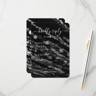 Skapa ditt eget - Bokeh Frosted Grenar OSA Kort