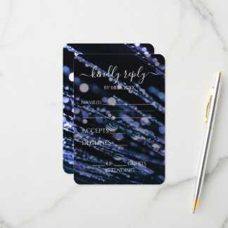 Skapa ditt eget - Bokeh Frosted Grenar OSA Kort