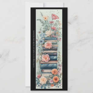 Skapa ditt eget bokmärke för Vår blommor Bok Stack