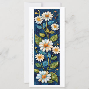 Skapa ditt eget bokmärkskort för Denim-Daisy