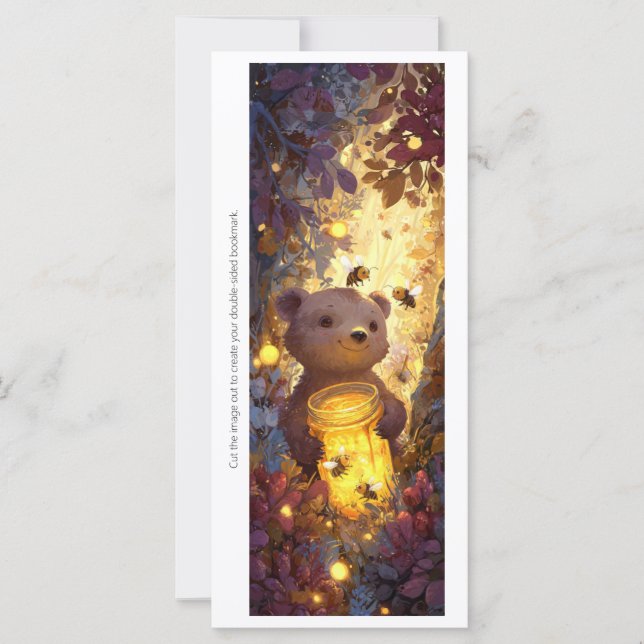 Skapa ditt eget Bookmarkkort för Honey Bear-enklav (Framsida)
