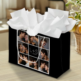 Skapa ditt eget Bröllop Photo Collage Monogram