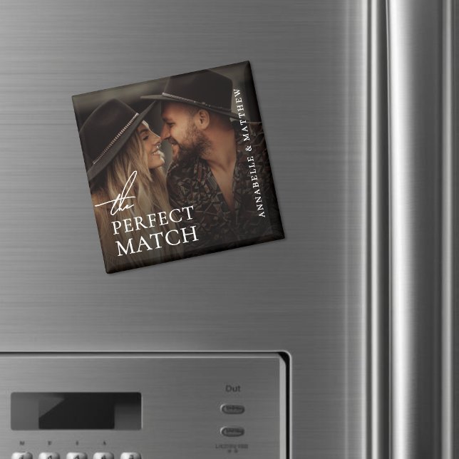 Skapa Ditt Eget Bröllopsfoto Magnet (Create Your Own Photo Wedding Magnet)