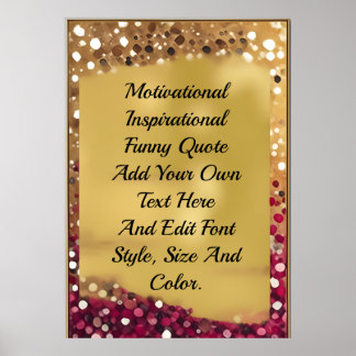 Skapa ditt eget citat poster