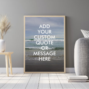 Skapa ditt eget citattecken poster