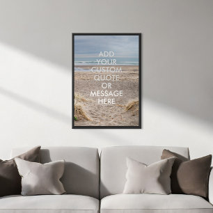 Skapa ditt eget citattecken poster