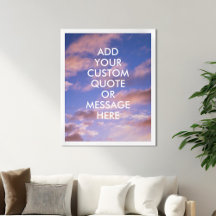 Skapa ditt eget citattecken poster