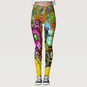 Skapa ditt eget coola stilrena unika Mönster Leggings