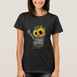 Skapa ditt eget Crazy Plant Dam T Shirt