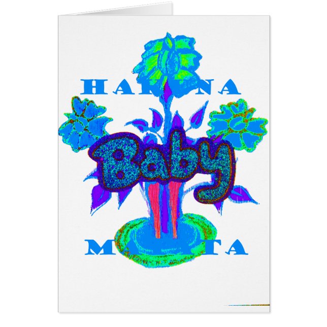 Skapa ditt eget Cute Nice, vackert Glitter Baby Hälsningskort (Framsidan)