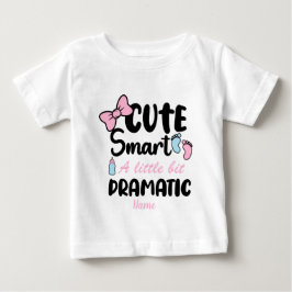 Skapa ditt eget Cute Smart lite dramatiskt T Shirt