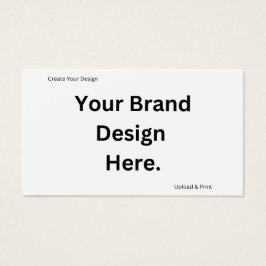 Skapa ditt eget design- och skrivarprofilkort visitkort