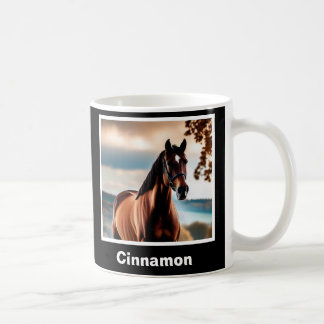Skapa ditt eget Elegant Personlig Horse Photo Kaffemugg