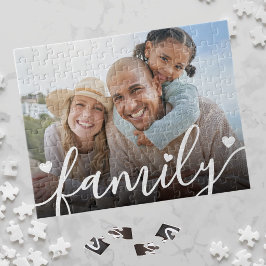 Skapa Ditt Eget Eleganta Familjefoto Pussel