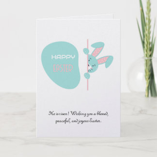 Skapa ditt eget enkla 5" x 7" Glad påsk-kort Helgkort