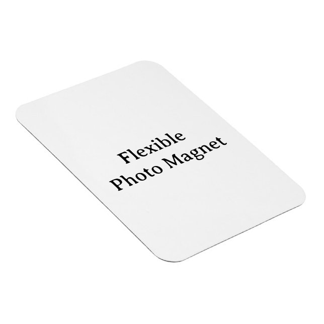 Skapa Ditt Eget Enkla Anpassade 3"x4" Flexibla Fot Magnet (Högersidan)