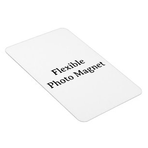 Skapa Ditt Eget Enkla Anpassade 4"x6" Flexibla Fot Magnet