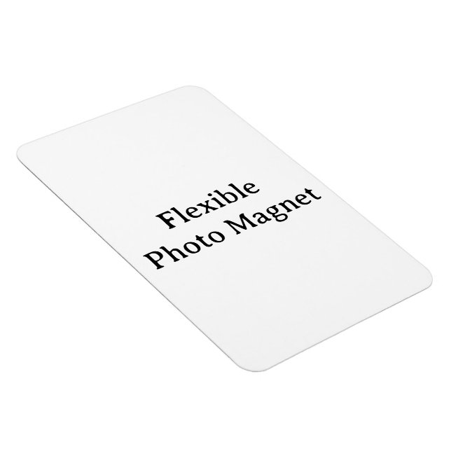 Skapa Ditt Eget Enkla Anpassade 4"x6" Flexibla Fot Magnet (Högersidan)