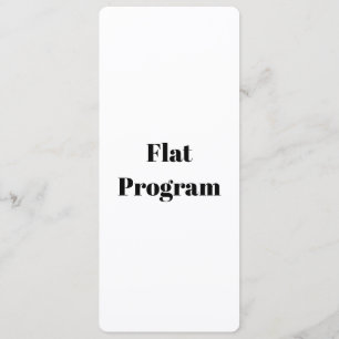 Skapa Ditt Eget Enkla Företag 4" x 9,25" Platt Program
